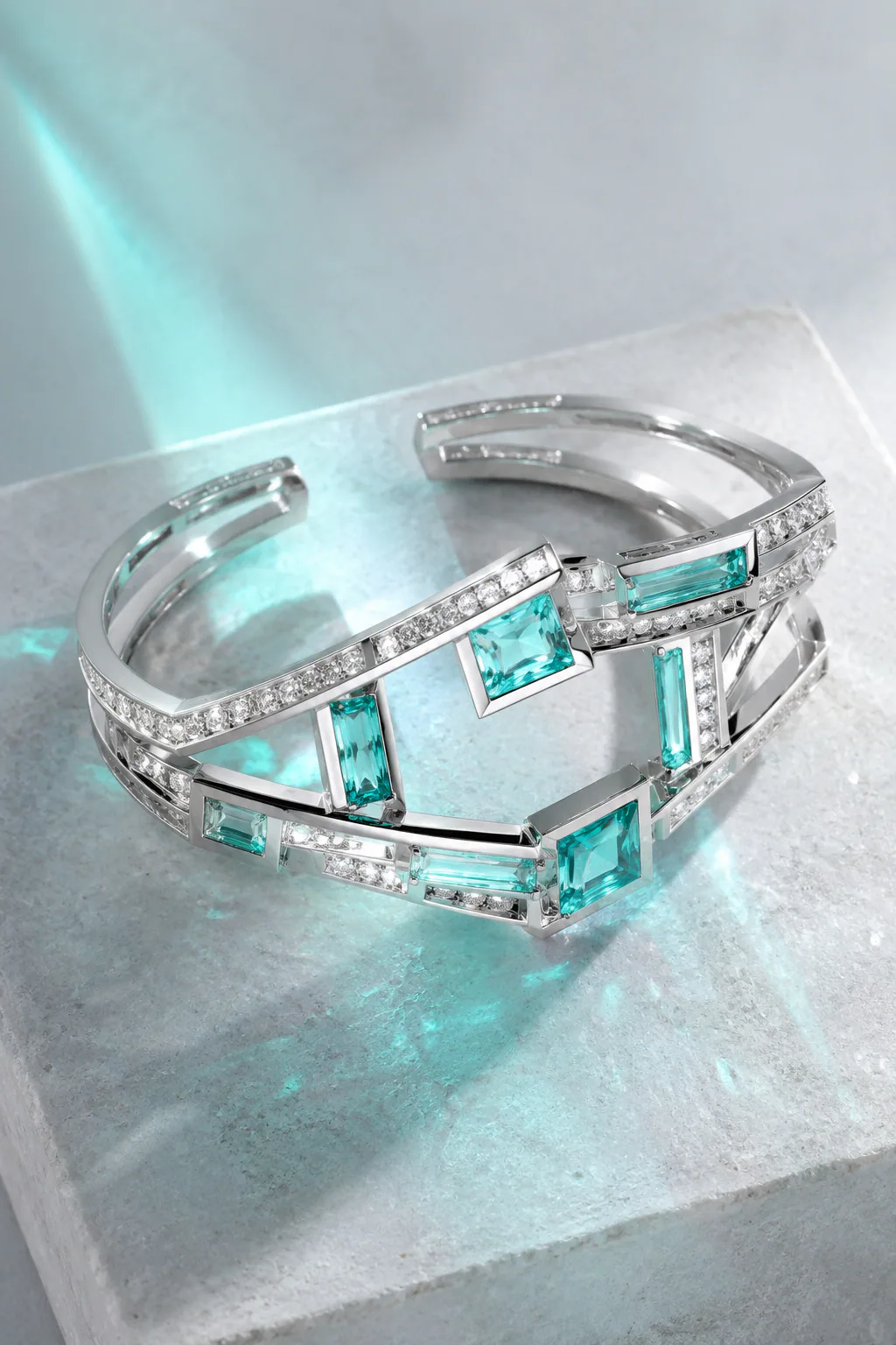 Aquamarine bracelet